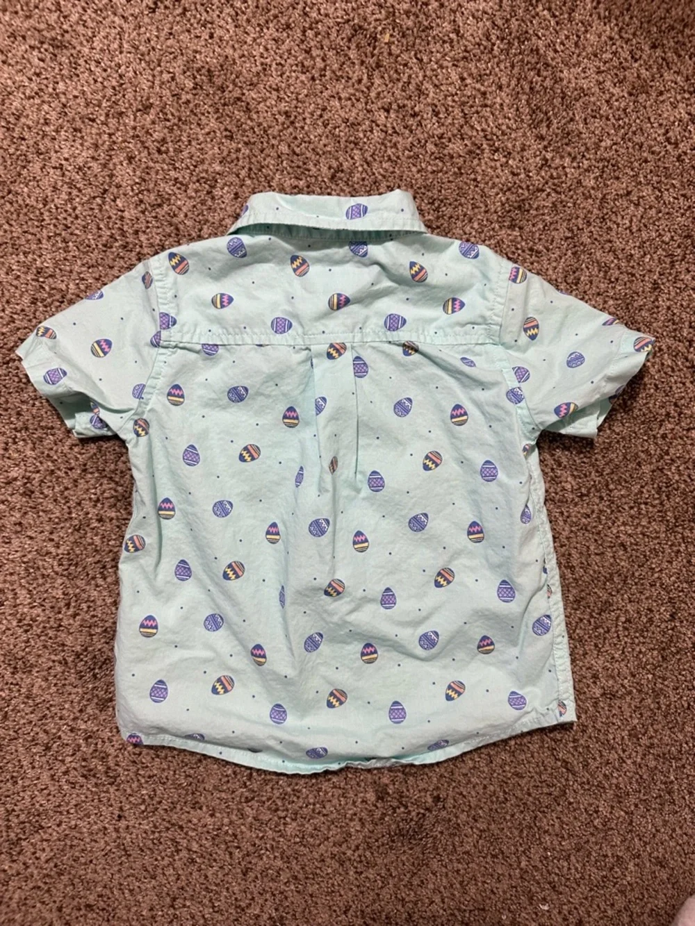 The Children's Place light blue Short-Sleeve Button-Up Shirt